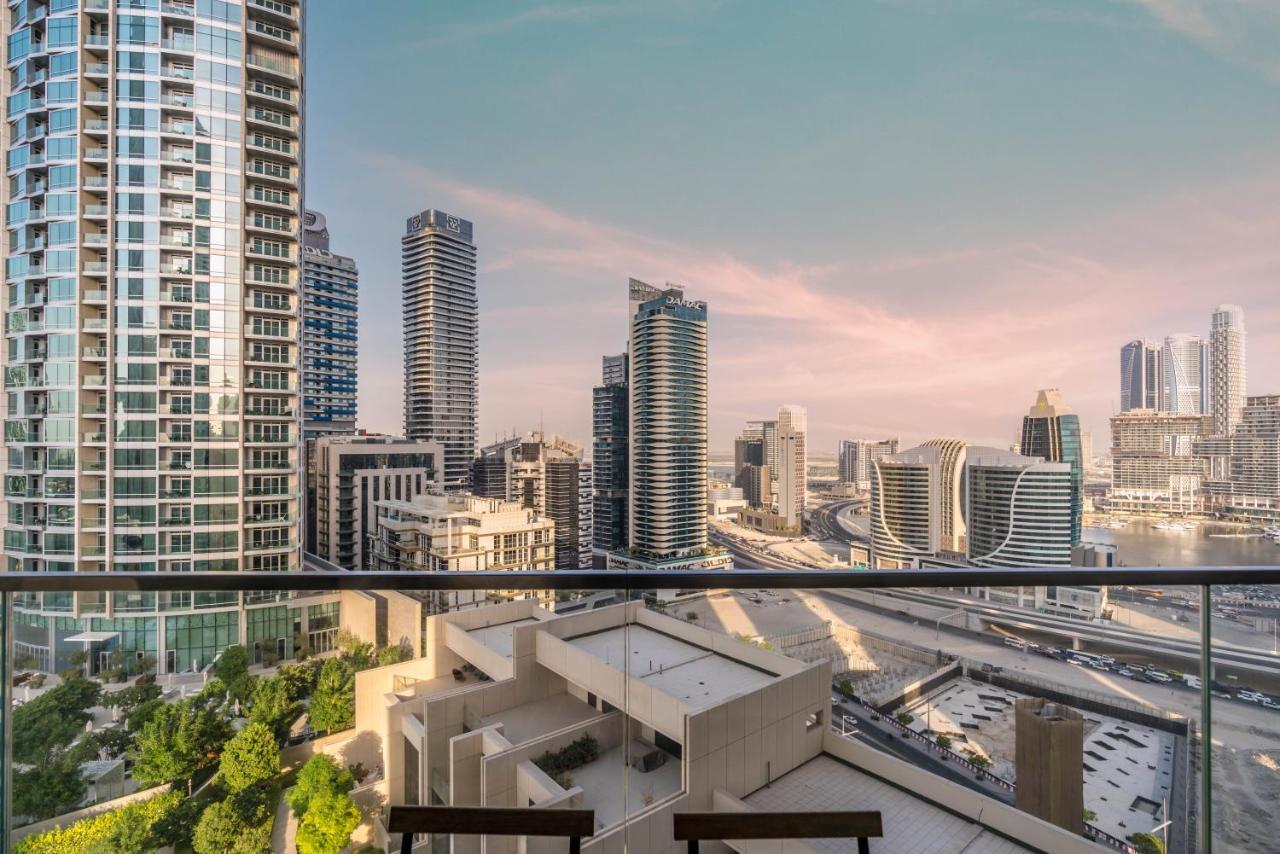 Lux Bnb Boulevard Point Sky Line Views Dubai Eksteriør billede